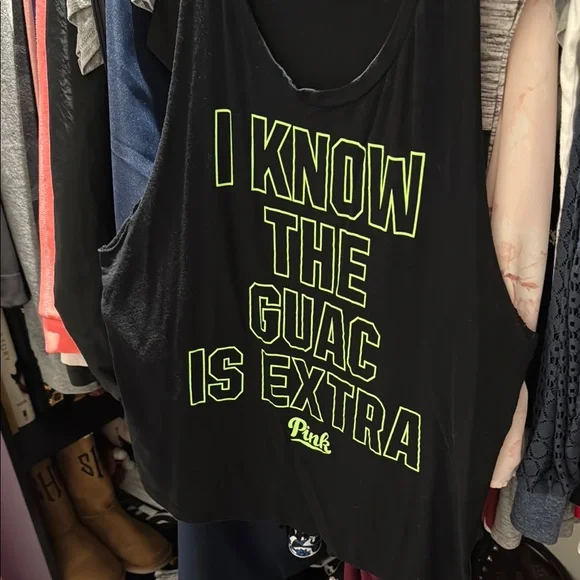 Victoria’s Secret PINK sleeveless workout shirt - Picture 3 of 6